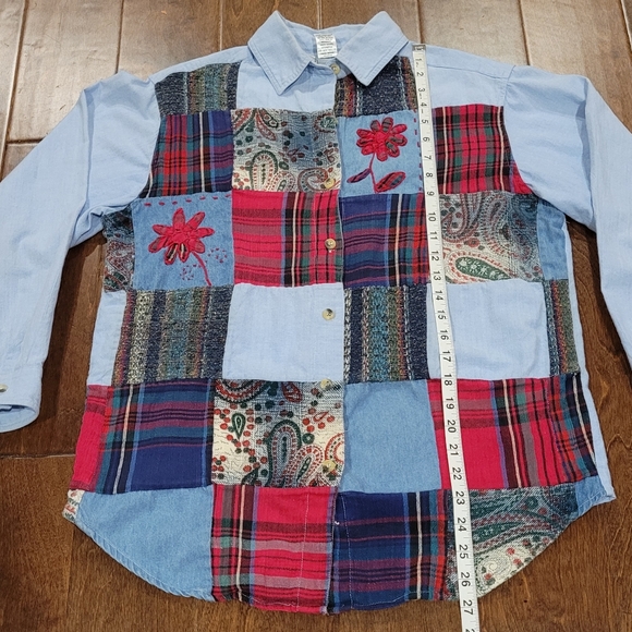 Casey Max patchwork shirt - Picture 4 of 5